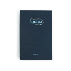 페이퍼리안 투데이즈 하이라이트 만년 다이어리 일기장 S, 미드 나잇