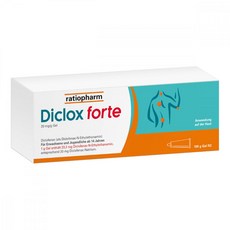 [독일 내수 정품](디클로스)DICLOX forte 20 mgg Gel 100g