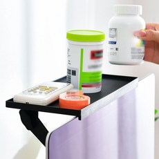 수납선반 모니터 TV 셋톱박스 초간단 미니 선반 거치대 정리대-72394EA, GC_ 본상품선택, GC_ 본상품선택