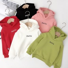 알럽베이비 유아 데일리 후드티 여아 어린이집 등하원룩 남아 가을 긴팔티 겨울 기모 안감 아기옷 후디 봄