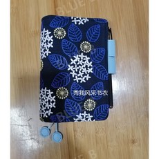 호보니치테쵸커버 패브릭 미나가와 스타일 자수 꽃다발 미도리 다이어리 커버 A5 A6, A6 미도리 하루한페이지