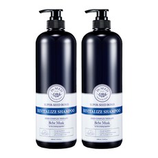닥터시드 슈퍼시드밤 리바이탈라이즈 샴푸 베베머스크, 1000ml, 2개