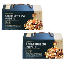 오하루 자연가득 프리미엄 메이플견과 24포, 2박스