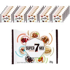 넛츠데이 슈퍼7믹스 견과, 20g, 100봉