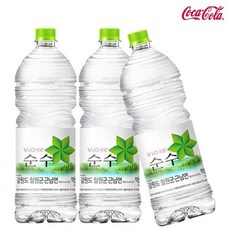 휘오 순수 프리미엄 생수 2리터 먹는 샘물 2L 6병