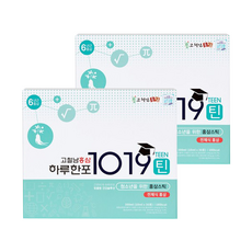 전체식 청소년홍삼스틱 1019틴 10ml x 30포 1+1, 전체식 청소년홍삼스틱 1019틴 1