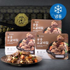 강강술래 궁중 소갈비찜 선물세트 (냉동), 800g, 3입