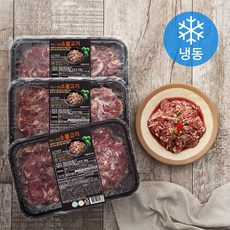 꿀맛나는세상 매실in양념 소불고기 (냉동), 300g, 3팩