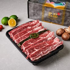 미국산 프라임등급 LA갈비 2kg 3kg 깔끔한손질 프라임등급 678번 꽃갈비 선물포장가능, 미국산 프라임등급 LA 갈비 3kg, 고급선물가방 포장