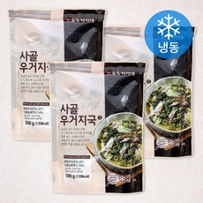 교동전선생 삼백육십오일 집국 사골우거지국 (냉동), 500g, 3개