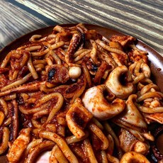 팔당 매운 오징어볶음 2인분 [맛집비책], 1개, 오징어 구매시 사리추가, 모짜렐라치즈