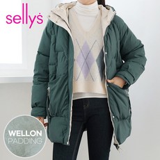 샐리 캐주얼안감배색웰론패딩_I2D-CPD002