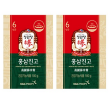 [1+1] 정관장 홍삼진고 100g 국내산 6년근 홍삼 진액 정옥고 농축액 진세노사이드 홍삼근 피로 면역력 기억력 활력 개선 식약처 인증 건강 기능 식품 부모님 선물 추천