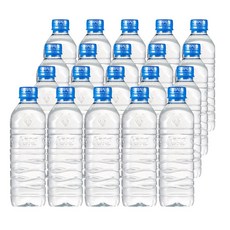 아이시스 ECO 무라벨 생수 500ml x 60개 먹는샘물 물, 1개, 1ml