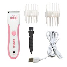 토마고 반려동물 이발기 KLC-MINI PLUS, 핑크, 1개