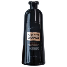 꾸띄르 헤어 컬러 체인지 블랙 염색샴푸 360ml