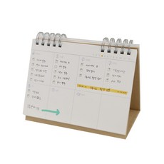 모모팝 더 심플 스탠드 노트, Weekly