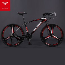 [ENGWE] PHOENIX 입문용로드자전거 로드자전거 트로이 700C, 24속, 홍색