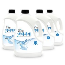 더푸룸 액체 세탁 세제 베이킹소다함유 오리지널, 3.1L, 4개