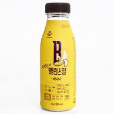 CJ제일제당 밸런스밀 한끼 식사대용 곡물 쉐이크 프리미엄 선식 5보틀 보틀선식, 밸런스밀 바나나, 5병