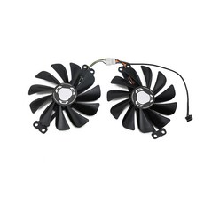 95MM FY010010M12LPA FDC10U12S9C RX6600 6600XT 그래픽 카드 XFX Radeon RX 6600 XT 게임용 비디오 팬