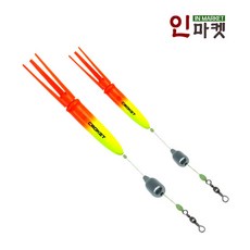 크로켓 원터치채비 3호~30호 원투 쏘세지 카고 찌, 크로켓 원터치채비 3호