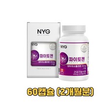 여성뼈건강 30대 40대 50대 60대 헤스피리딘 대두이소플라본 파이토젠 60캡슐, 1개