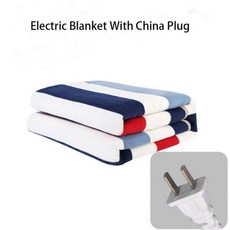usb전기장판 차박전기매트 온열담요 싱글 더블 가정용 겨울 전기 담요 110V 난방 유로 표준, With China Pug_150x80Single Co
