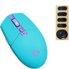 로지텍 G304 LIGHTSPEED 게이밍 무선 마우스 + 피트 세트, 민트(마우스)