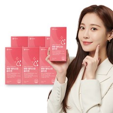 [본사] 휴온스 엘루비 탱탱 먹는 이소 데스모신 엘라스틴 콜라겐 젤리, 14포, 6box
