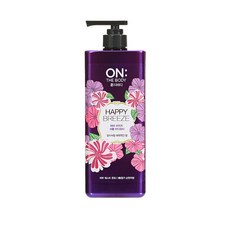 온더바디 해피 브리즈 퍼퓸 바디워시 매혹적인향, 900g, 1개