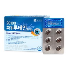종근당 20100 파워루테인 플러스, 60캡슐, 1개
