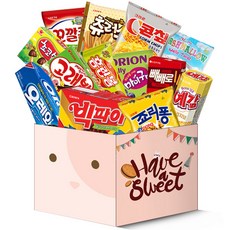 [냠냠상회] 맛있는 구성 깜찍한 포장! 과자선물세트 13P, 1세트