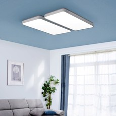 홈플래닛 삼성 칩셋 플리커프리 LED 듀얼 스위치 천장등 120W (친절한 설명서), 화이트 주광색