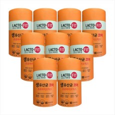 종근당 락토핏 생유산균 코어, 120g, 9개