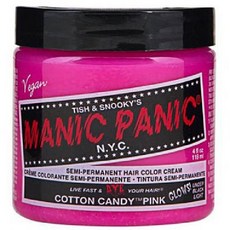 MANIC PANIC 컬러 크림 코튼 캔디 핑크, 단일