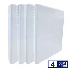 오피스존 백색 사다리 바인더 3cm 3공 A4, 4개입
