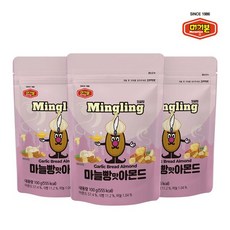 머거본 견과류 마늘빵맛아몬드 100g x3개, 단품