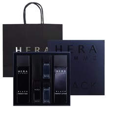 헤라 옴므 블랙 퍼팩트 2종 기획세트(본사정품)+ 쇼핑백 안티에이징 기능성 남성화장품