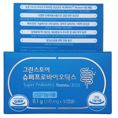 [그린스토어]슈퍼프로바이오틱스 (370mg x 30)