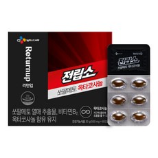전립소 리턴업 쏘팔메토 옥타코사놀 30g, 60정, 1개