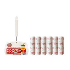 고로고로 초강력 테이프 크리너 본체 + 리필6개입, 1개