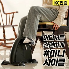 가정용 실내 홈트 미니 사이클 자전거 다리 하체 운동 KC안전확인, 미니스텝퍼 싸이클