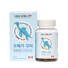 아이클키즈 오메가 꾸미 132g, 60정, 2개