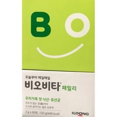 NEW 일동제약 비오비타패밀리 2GX60포