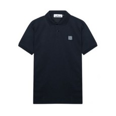 스톤 아일랜드 [명품]STONE ISLAND 스톤아일랜드 년 R V 코튼 피케 반팔 폴로 셔츠 TM..