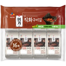 CJ제일제당 명가 직화구이김, 4.5g, 16개