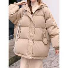 여자 패딩 퀄팅 쥬크 구스 야상 점퍼 니트 크롭 덕다운 퀼트 파카 여성 패션 후드 여성