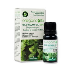 Oregano4life 그리스 오레가노 오일 100% 원액 10ml / 카바크롤 86%이상