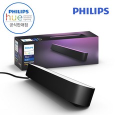 [ PHILIPS 코리아 공식판매점 ] 필립스 휴 HUE 플레이 라이트 바 싱글팩 국내정품, 휴 플레이 라이트 바 싱글팩(연장용)